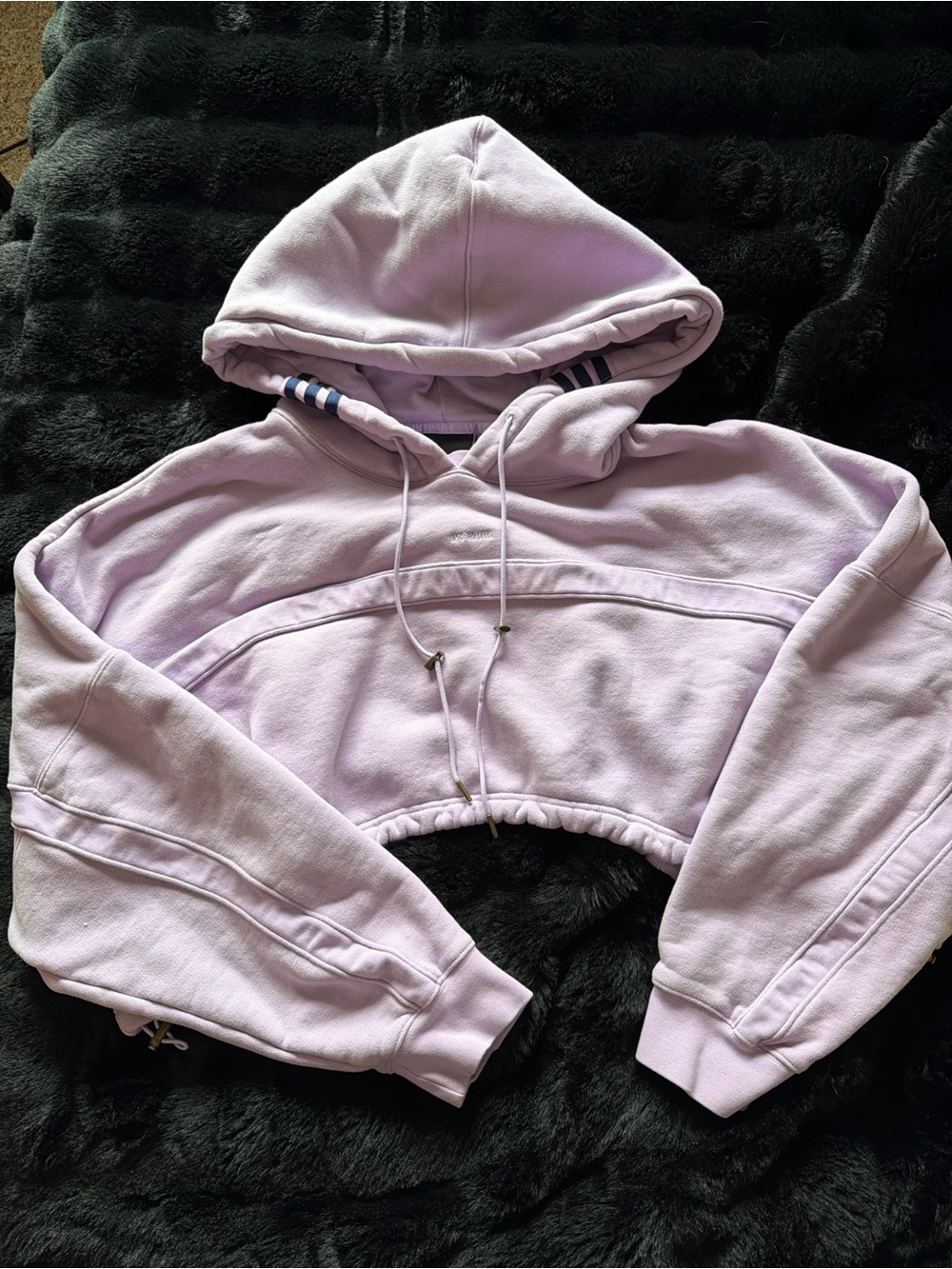 IVY PARK Lilac Cropped Hoodie